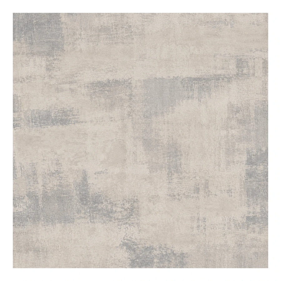 Abstract Grey Beige Textured Area Rug