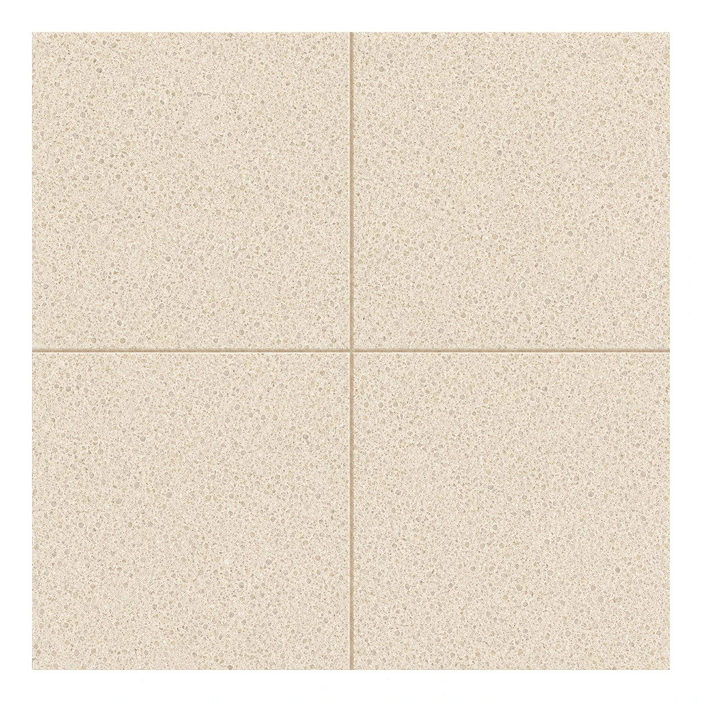 Ceramic Light Tone Beige Terrazzo Style Floor Tiles