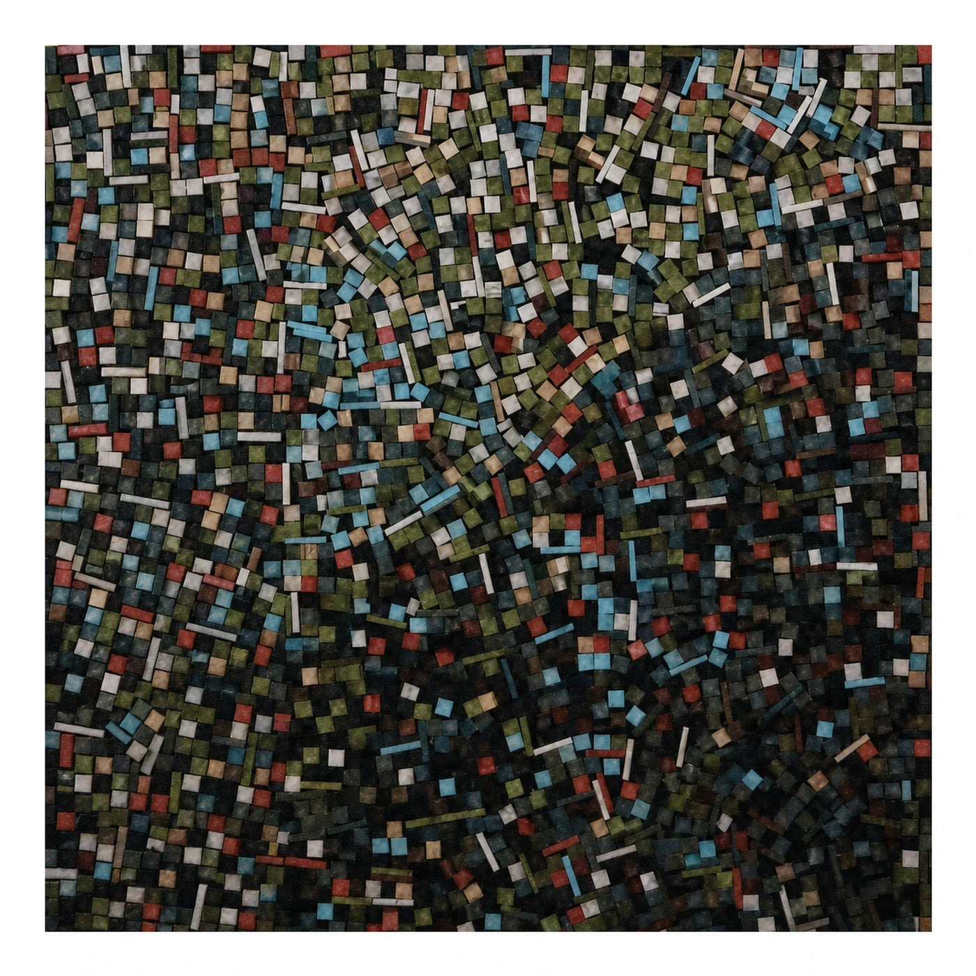 Multicolor Mosaic Stone Floor Tile