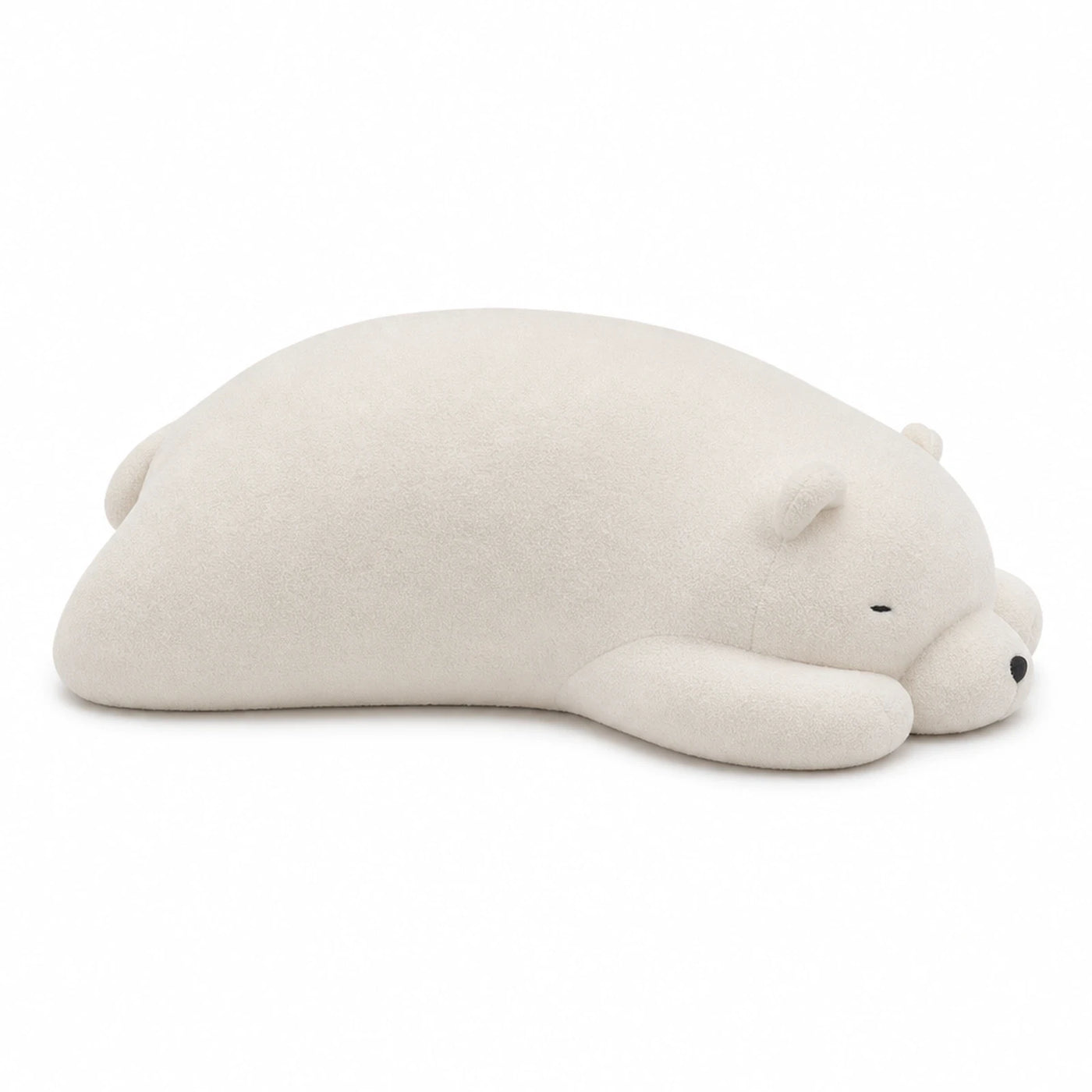 Polar Bear Shaped Plush Floor Cushion