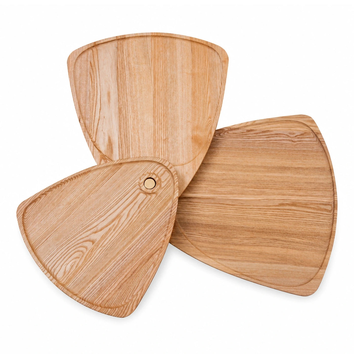 Wooden Serving Board Set with Brass Pin