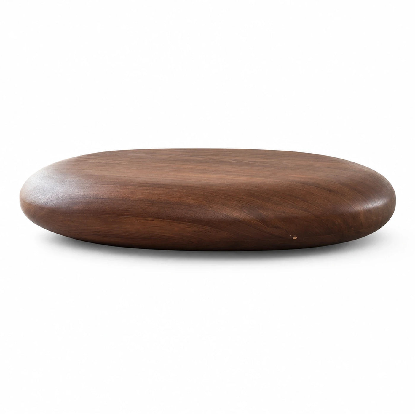Oval Solid Wood Coffee Table