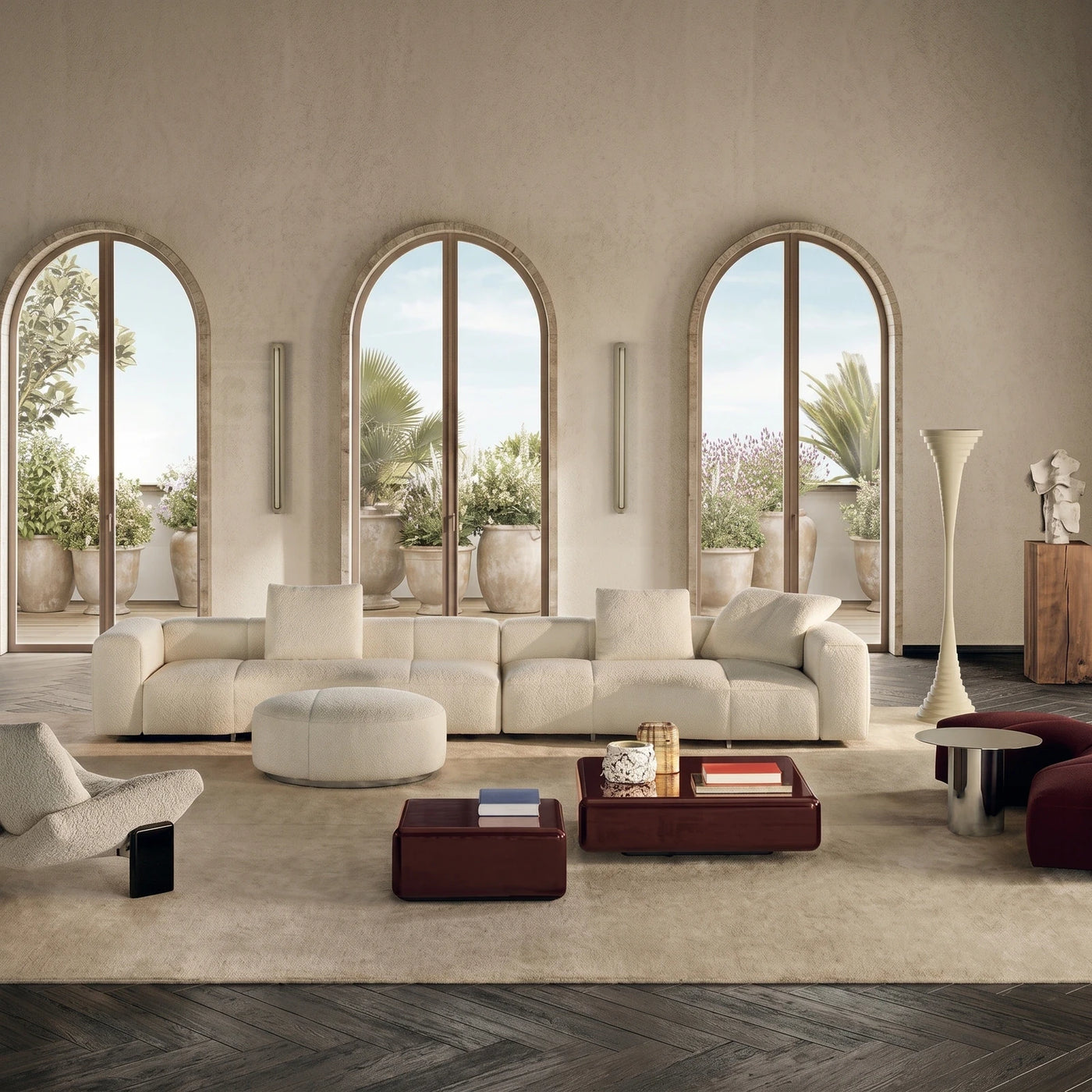 Modern Cream Living Room