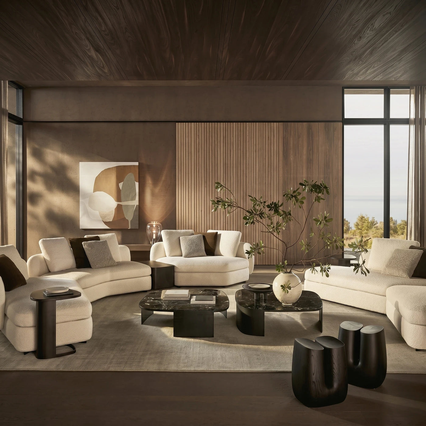 Modern Organic Living Room