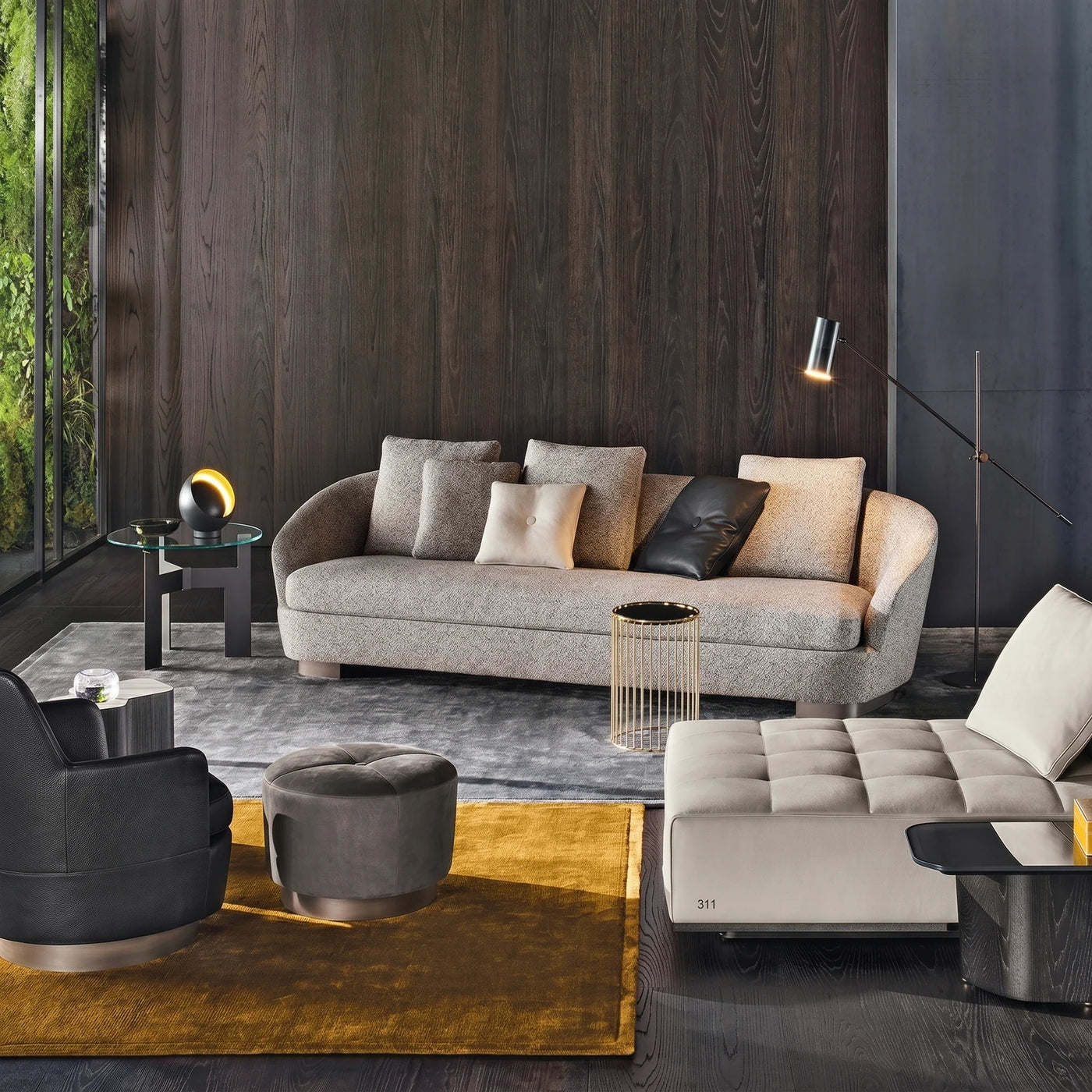 Modern Luxury Living Room Ensemble