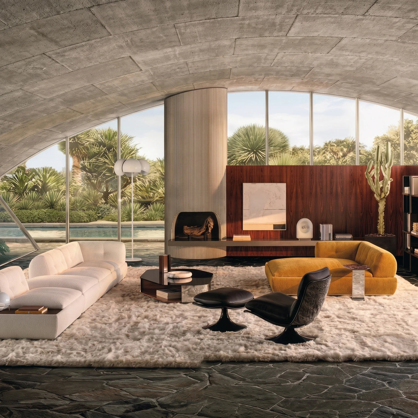 Modern Architectural Living Space