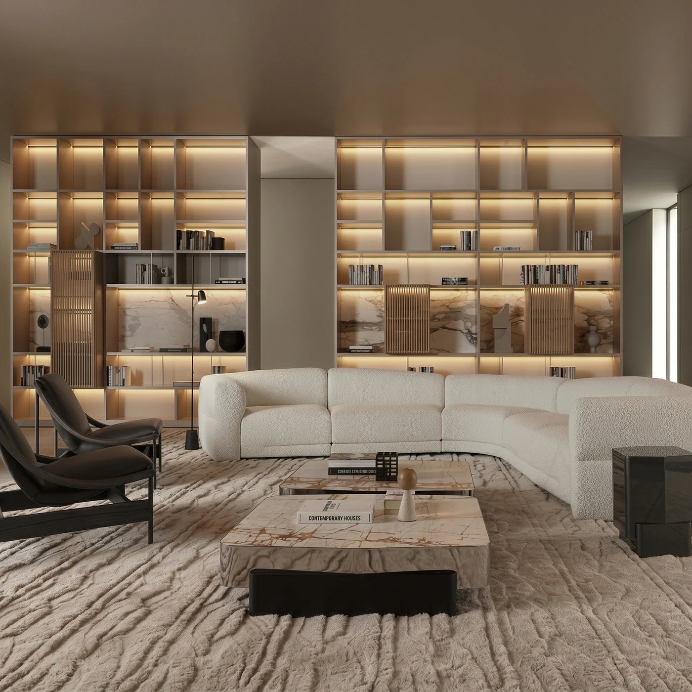 Modern Cream Living Room