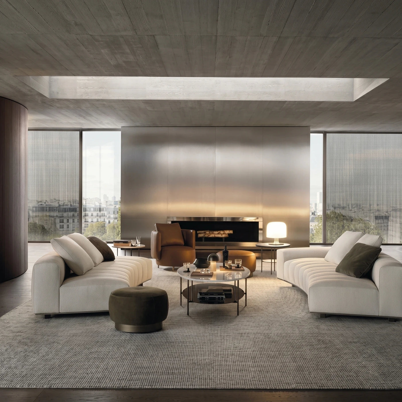 Modern Curved Sofa Lounge