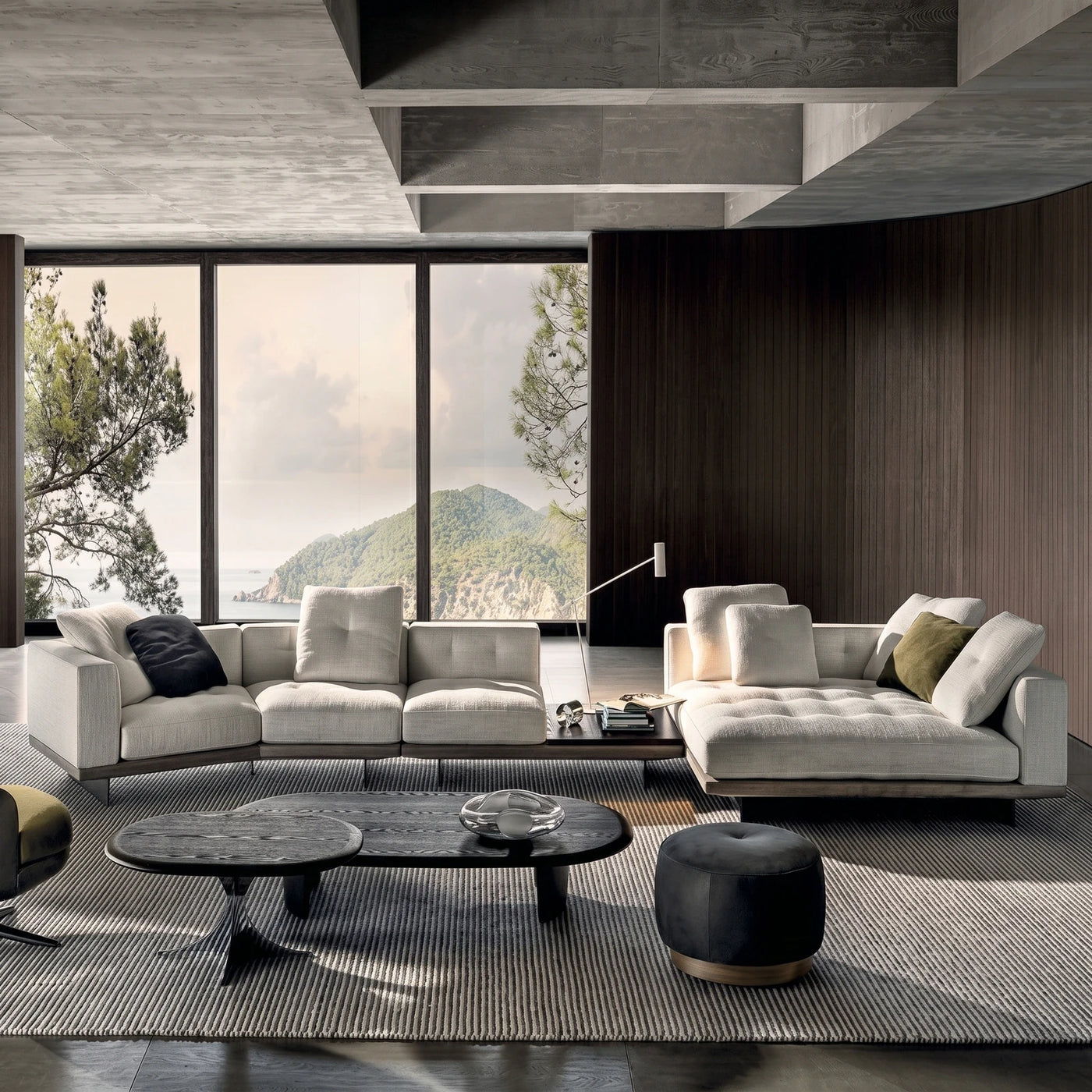 Modern Minimalist Living Room Setup