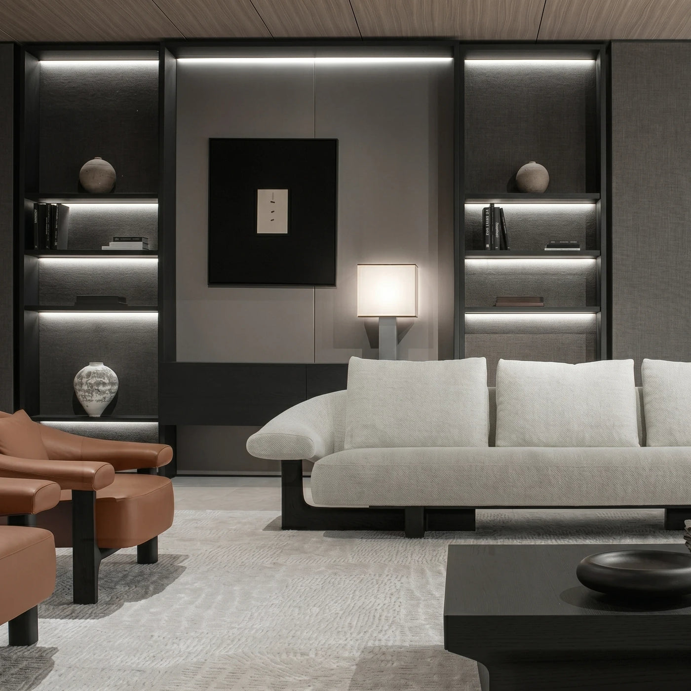 Contemporary Minimalist Living Room