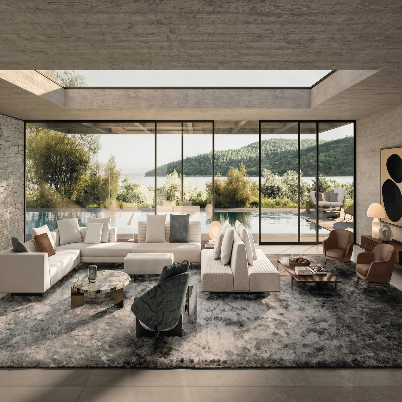 Modern Luxury Lakeside Living