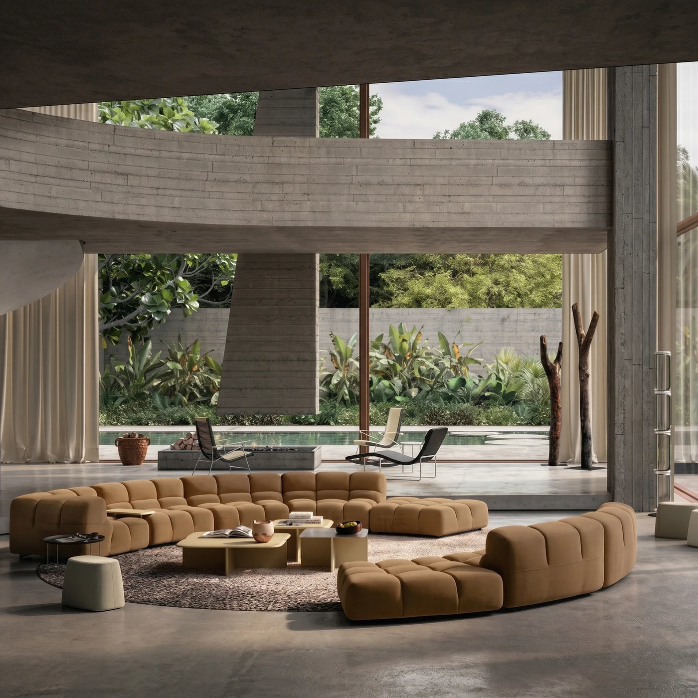 Contemporary Modular Living Space