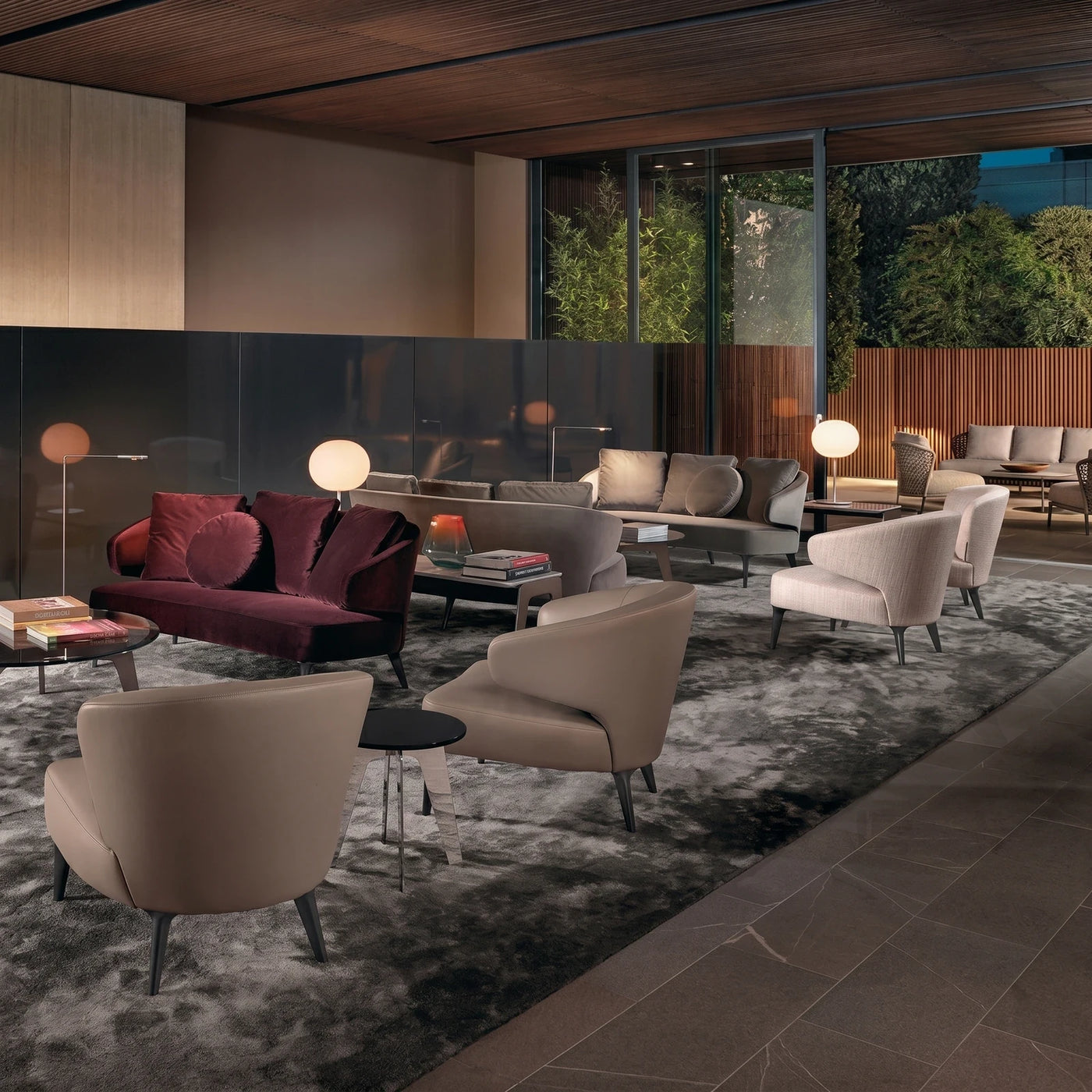 Contemporary Luxury Lounge Arrangement