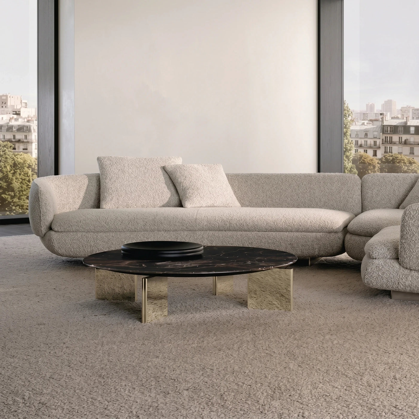 Modern Cream Living Room
